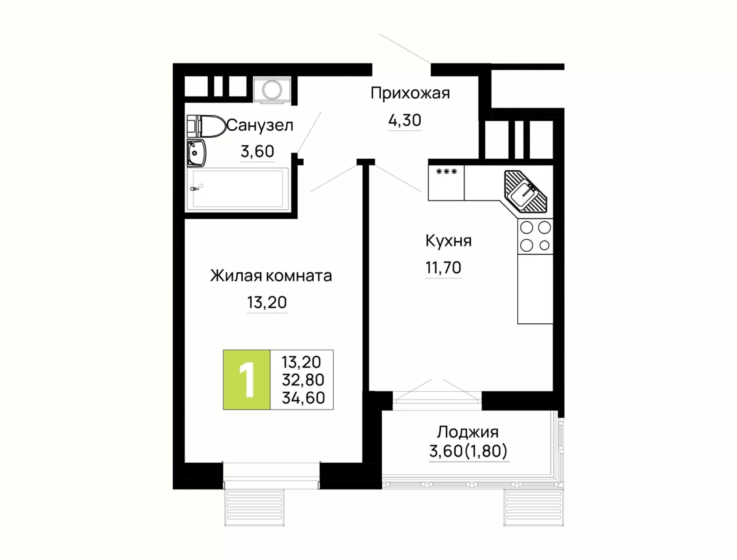 ЖК Традиции 34,60